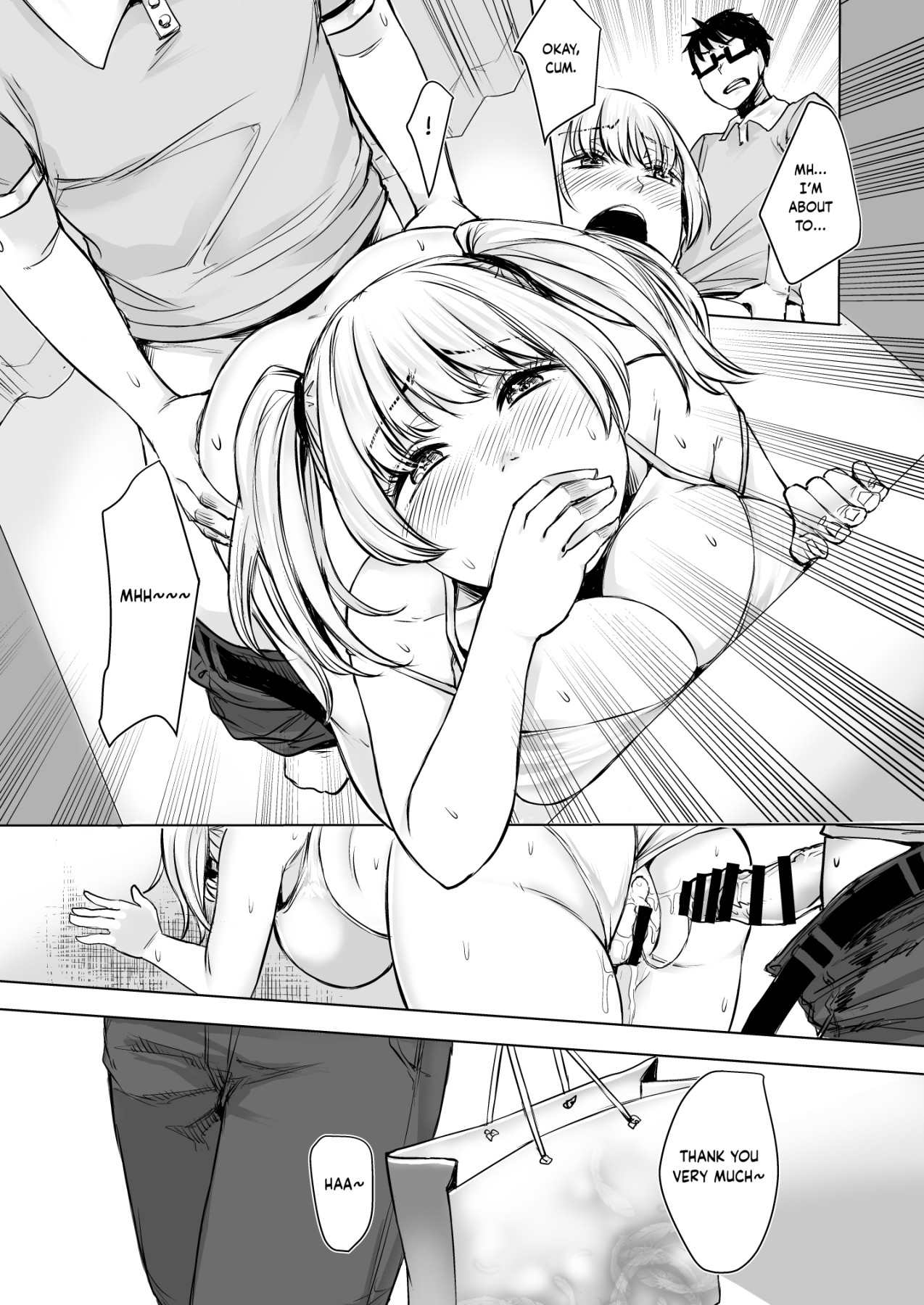 Hentai Manga Comic-The Result of Caring for a Runaway JK Gyaru with Complications!? 2-Read-13